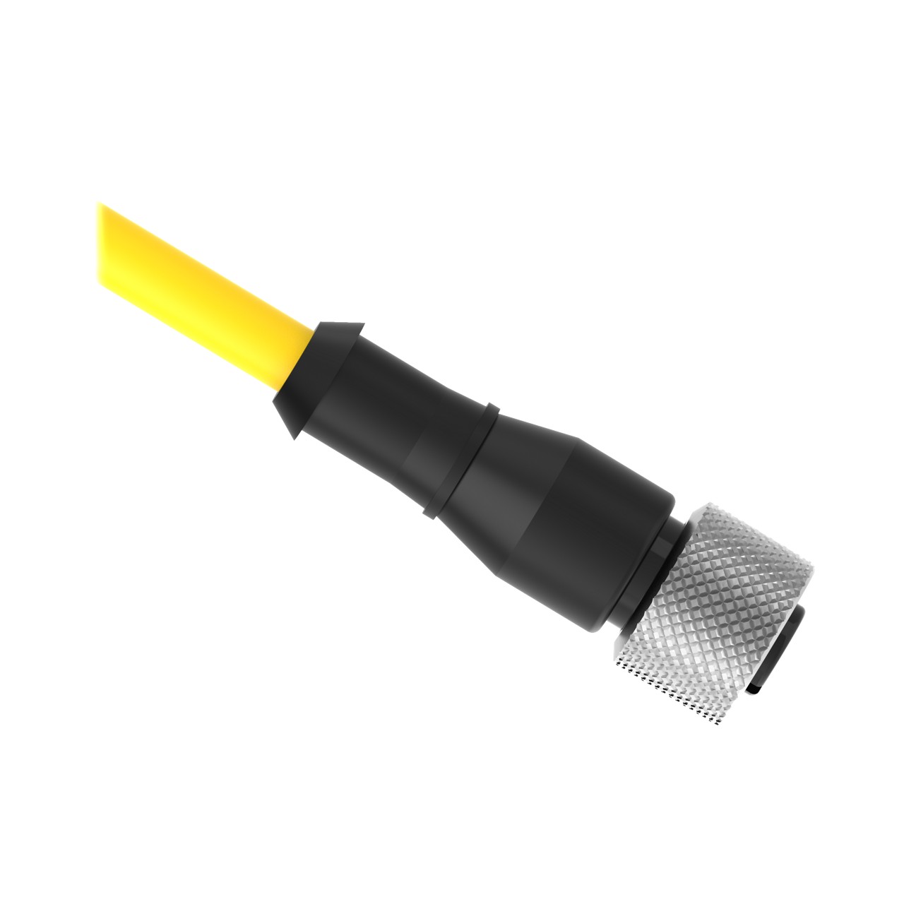 Banner Engineering M12 Cordset; Female Straight; 5-Pin; 5-Wire; 4.57m PVC Cable